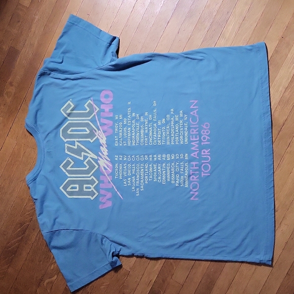 Vintage 1986 ACDC Who Made Who Tour Tee - Picture 4 of 5